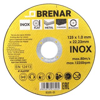 Lõikeketas INOX 125x1mm