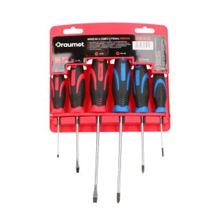 Kruvikeerajate kmpl 6 osa PH x3, lapikud x3 seinahoidikuga