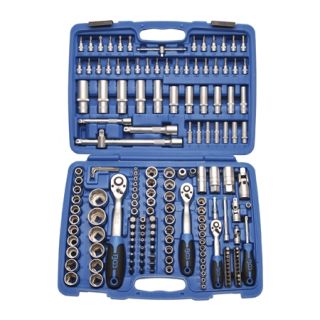 Padrunvõtmete kmpl 1/4"+3/8"+1/2" 192 osa Super Lock